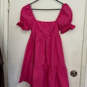 003  Small Hot Pink Summer Dress NWOT